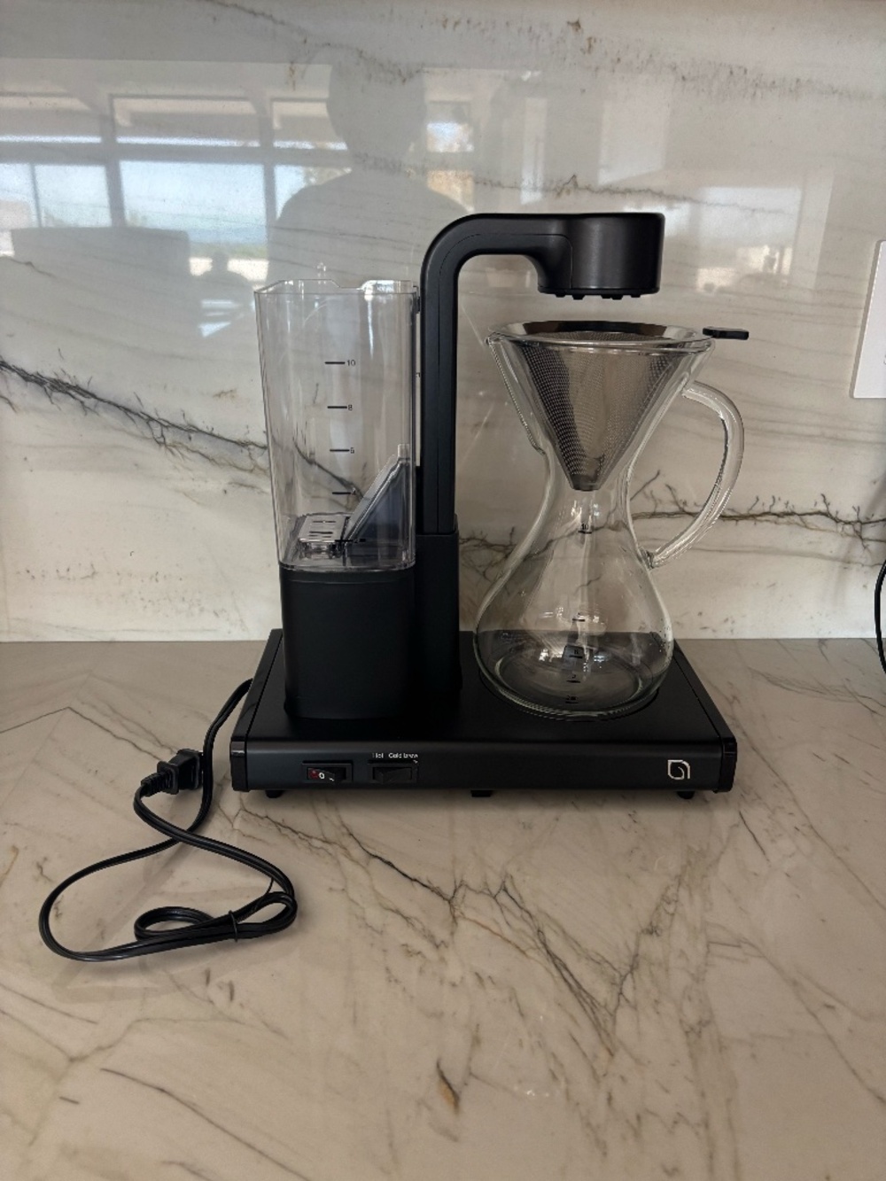 Willow Kitchen Eco Series 10 Cup Pour Over Drip Hot & Iced Coffee Maker Machine